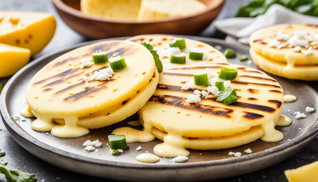 Receta de Arepa de queso