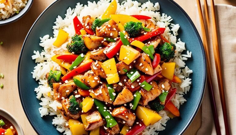 Receta de Pollo con piña chifa