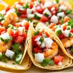 Receta de Tacos dorados de camarón