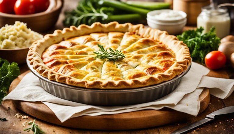 Receta de Tarta de pollo y verduras